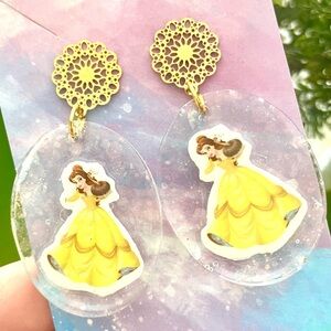 Belle Acrylic Dangle Earrings